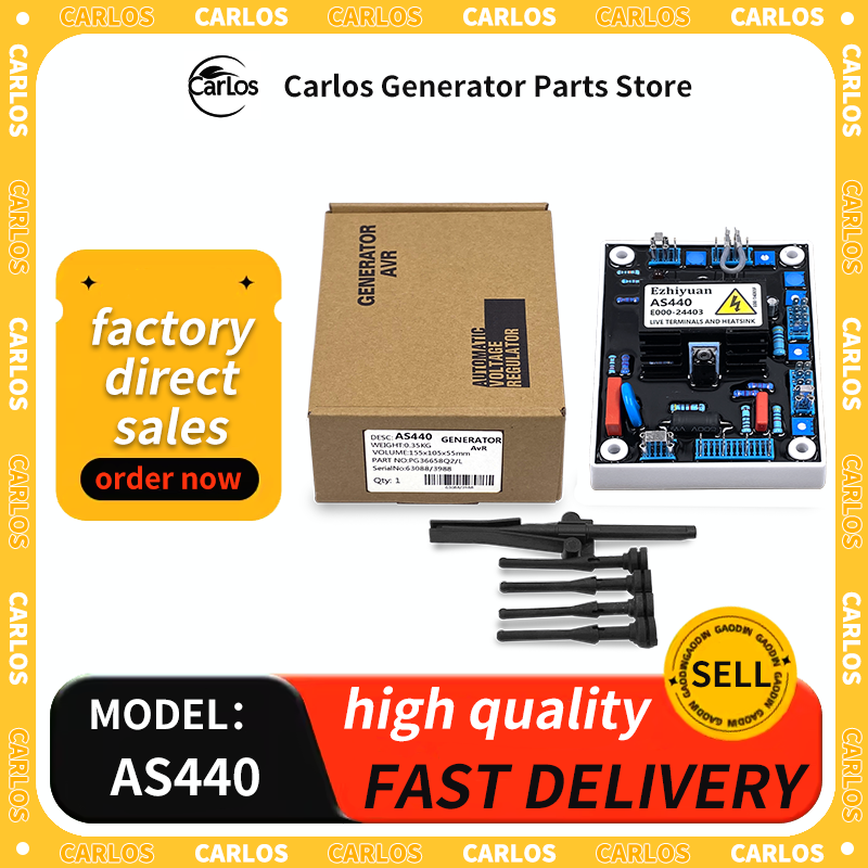 Cycloidal Reducer Bldc Motor - Regulador de Tensão Automático AS440 AVR