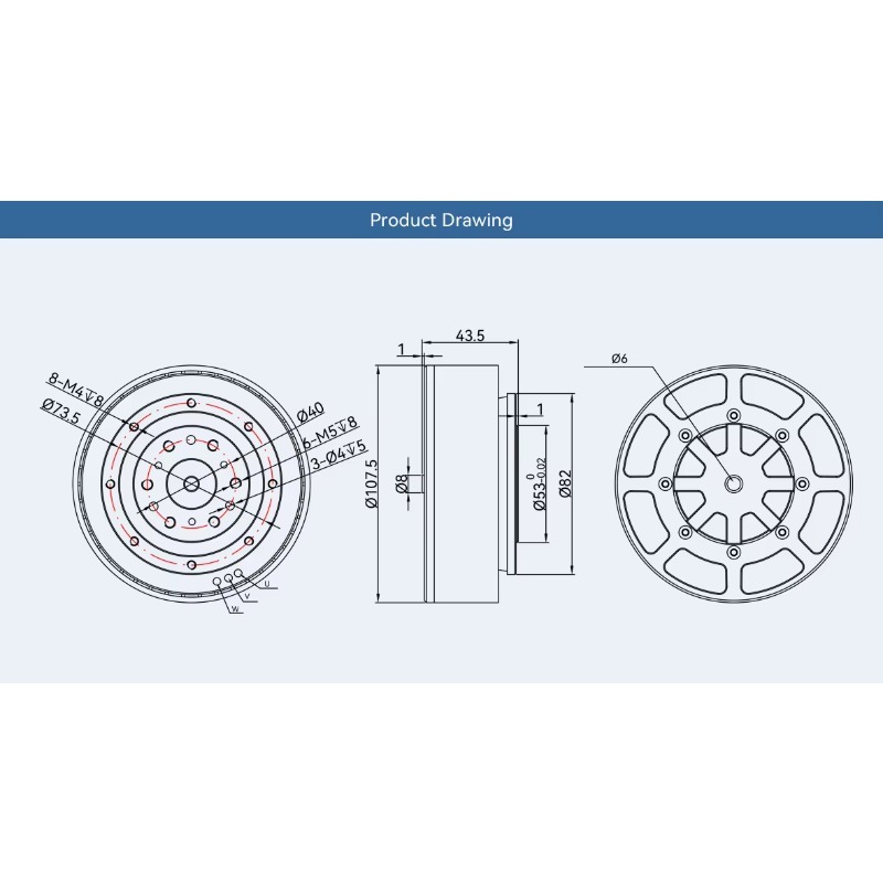 Motor Atuador Robótico de Engr - Bldc Planetary Gear Motor 48V High Torque avaliação e preço